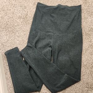 Zella Green Maternity Leggings